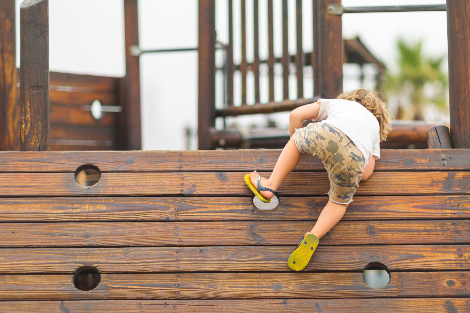 Juegos infantiles de madera