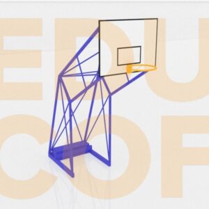 Aro de basquetbol estándar gimnasio