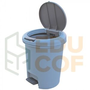 Contenedor de basura 15 litros gris