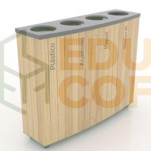 Contenedor segregado x 4