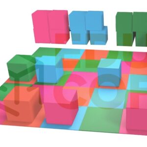 Set twister colchoneta y cubos